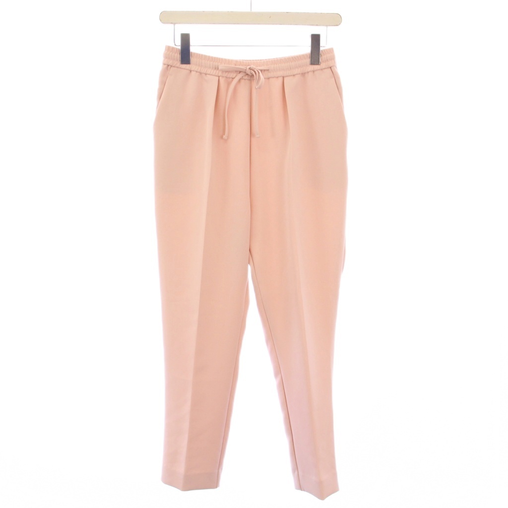 新品未使用yori サラサラスティックパンツネイビー36サイズ 【新品・未