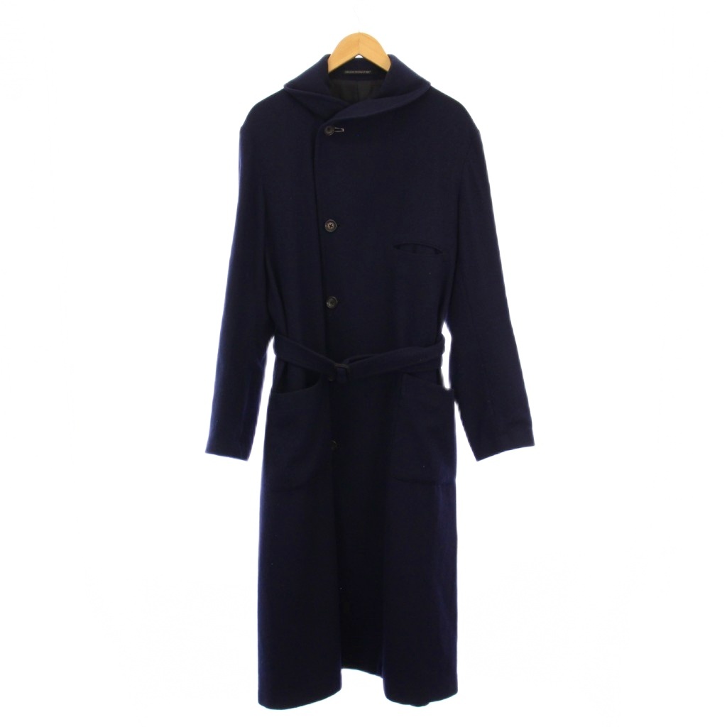 ツイルフランネル ラウンドカラー コート ツイルフランネル ラウンドカラー コート