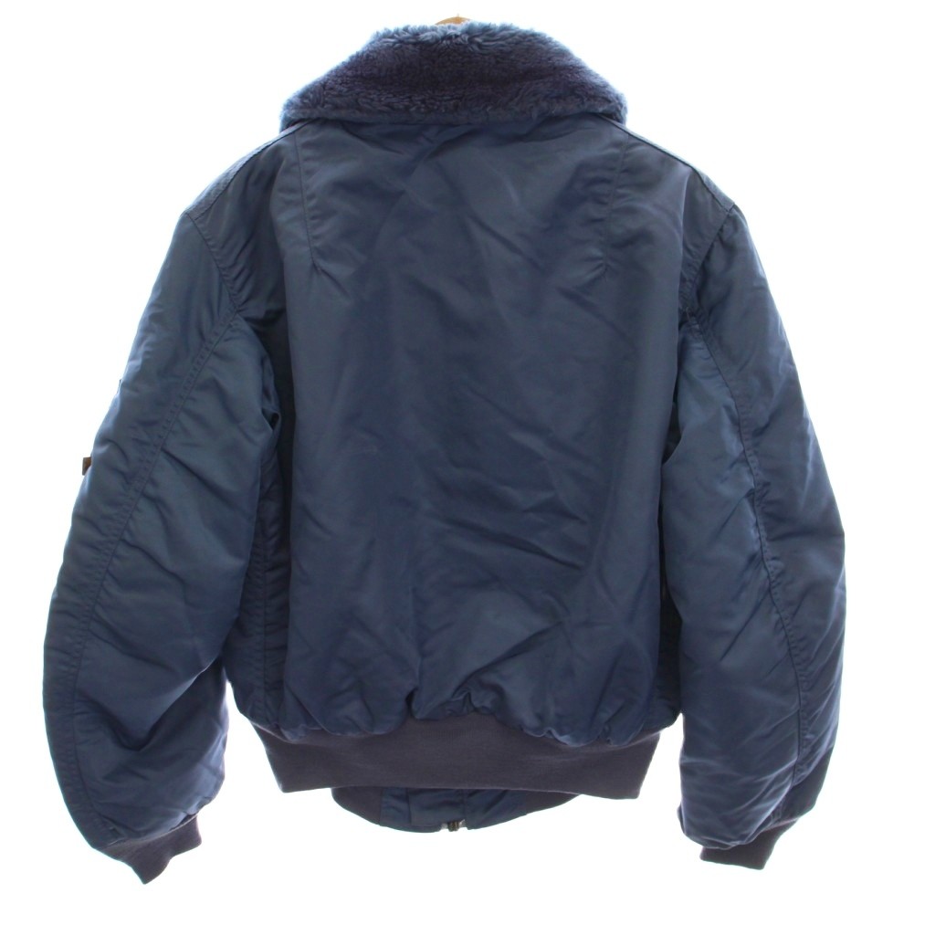 アルファ ALPHA VINTAGE B-15C フライトジャケット ナイロン ジップ