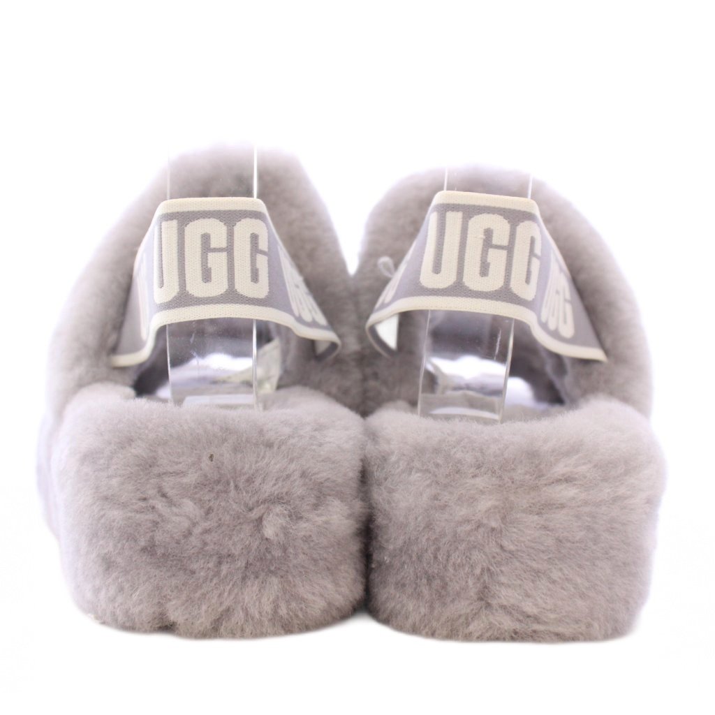 アグ オーストラリア UGG australia OH YEAH ファーサンダル 厚底 ロゴ