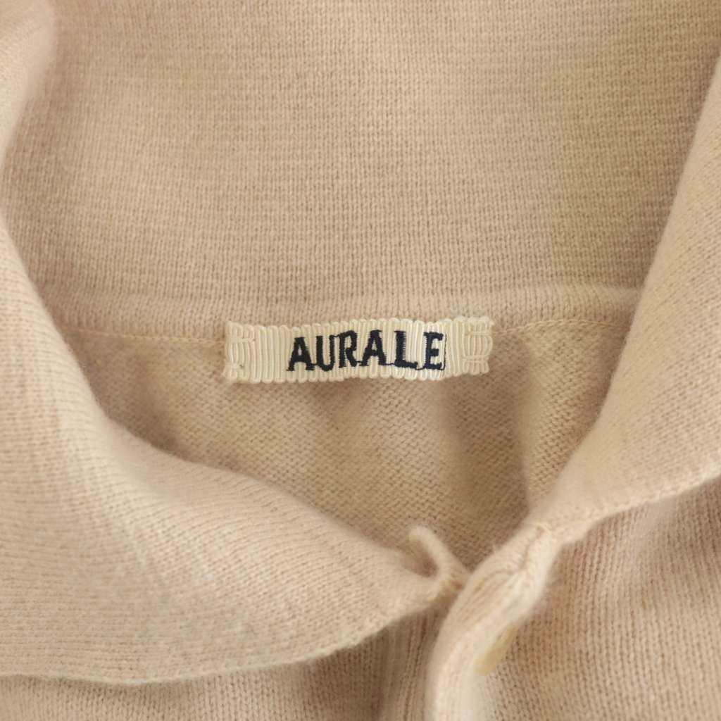 オーラリー AURALEE 21AW BABY CASHMERE KNIT POLO ニット ポロシャツ