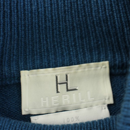 ヘリル HERILL カシミヤヴィンテージモックネックニットセーター