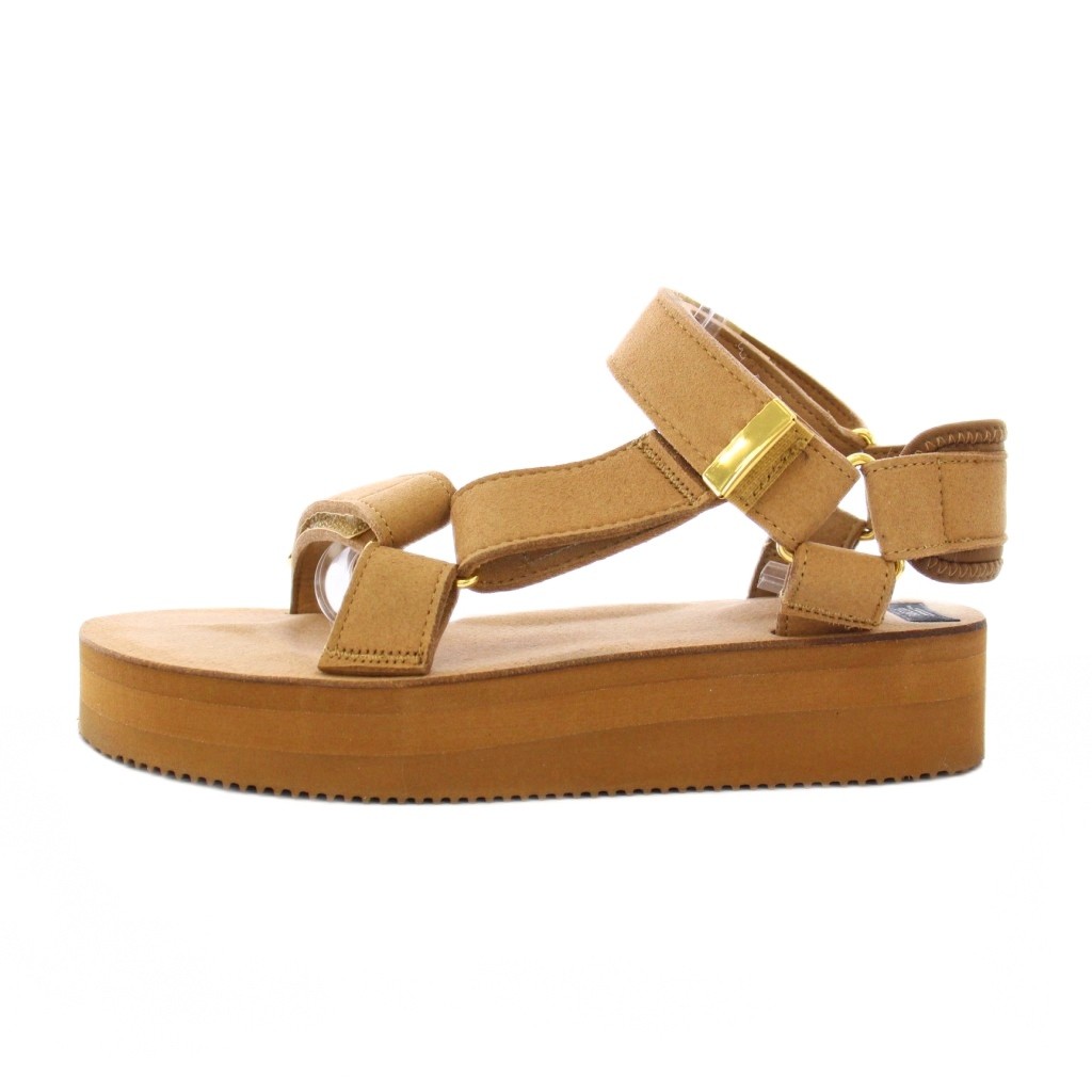 SUICOKE スイコック ストラップ サンダル ブラウン スイコック suicoke SUEDE SANDAL スエードサンダル ストラップ 厚底