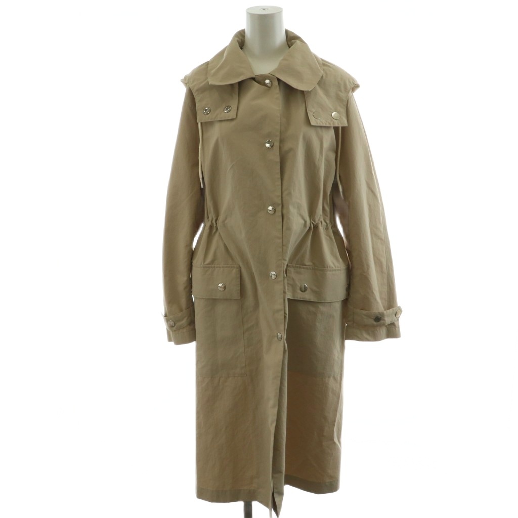 マッキントッシュ MACKINTOSH ステンカラーコート ロング丈 フード 6 ベージュ LM-098ST /AN37 レディース