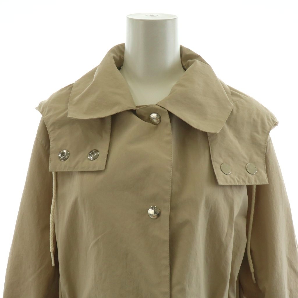 マッキントッシュ MACKINTOSH ステンカラーコート ロング丈 フード 6 ベージュ LM-098ST /AN37 レディース