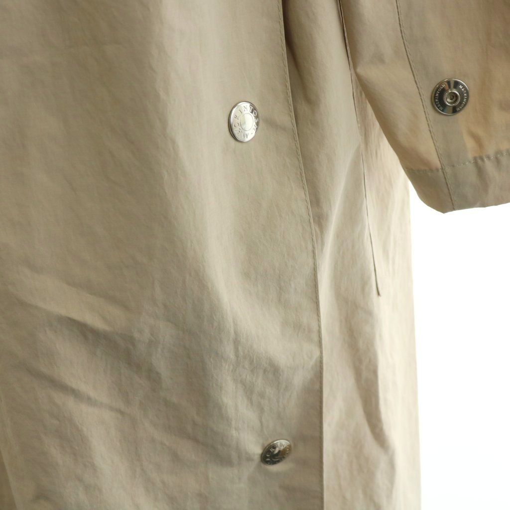 マッキントッシュ MACKINTOSH ステンカラーコート ロング丈 フード 6 ベージュ LM-098ST /AN37 レディース