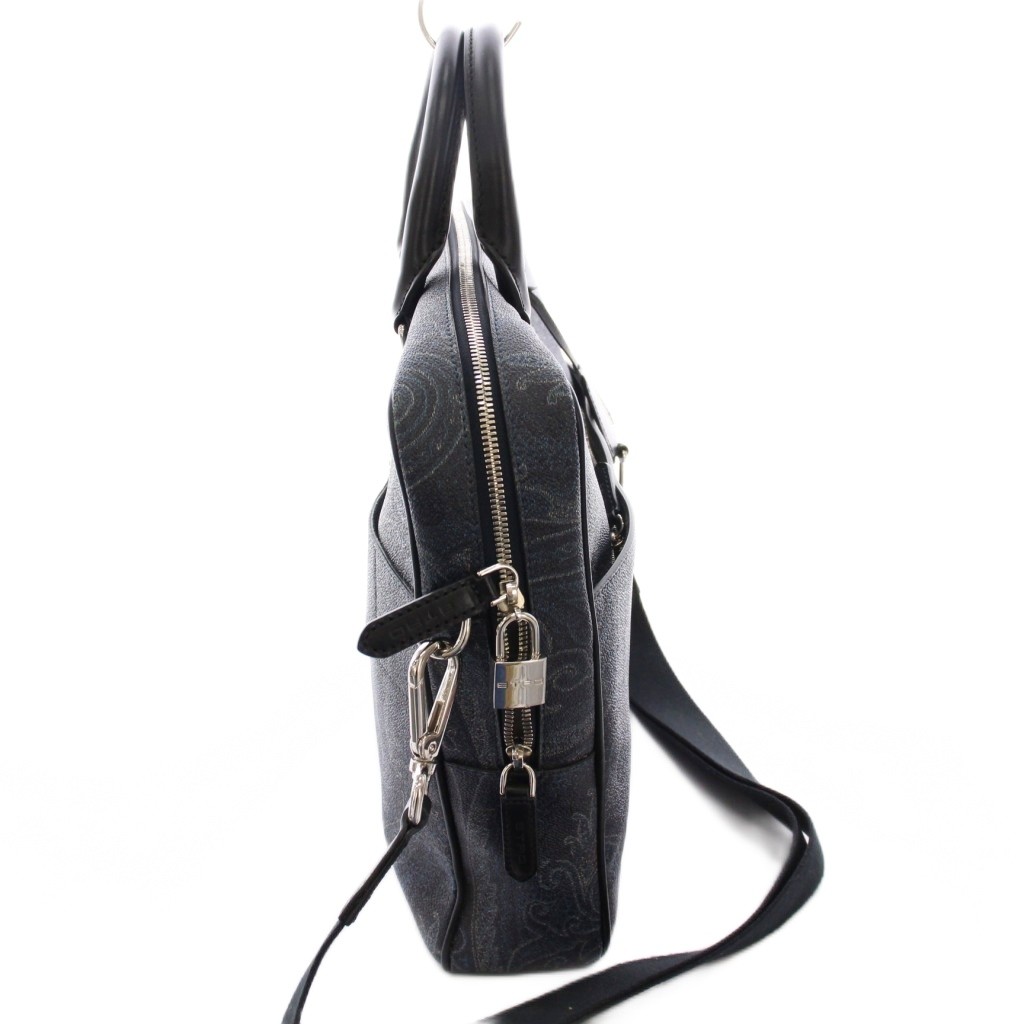 ETRO エトロ メンズバッグ ビジネスバッグ ペイズリー 人気 ETRO