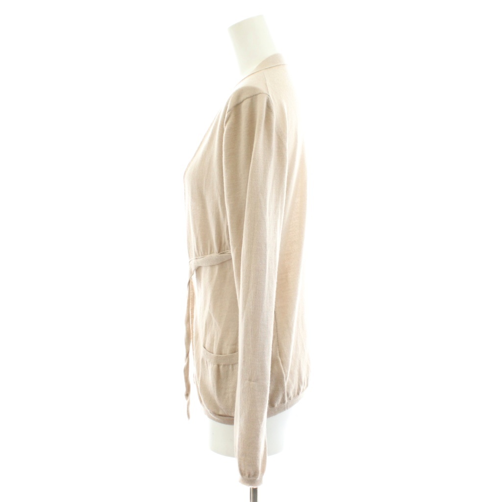 ジルサンダー JIL SANDER カーディガン 薄手 カシミヤ シルク混 絹 38