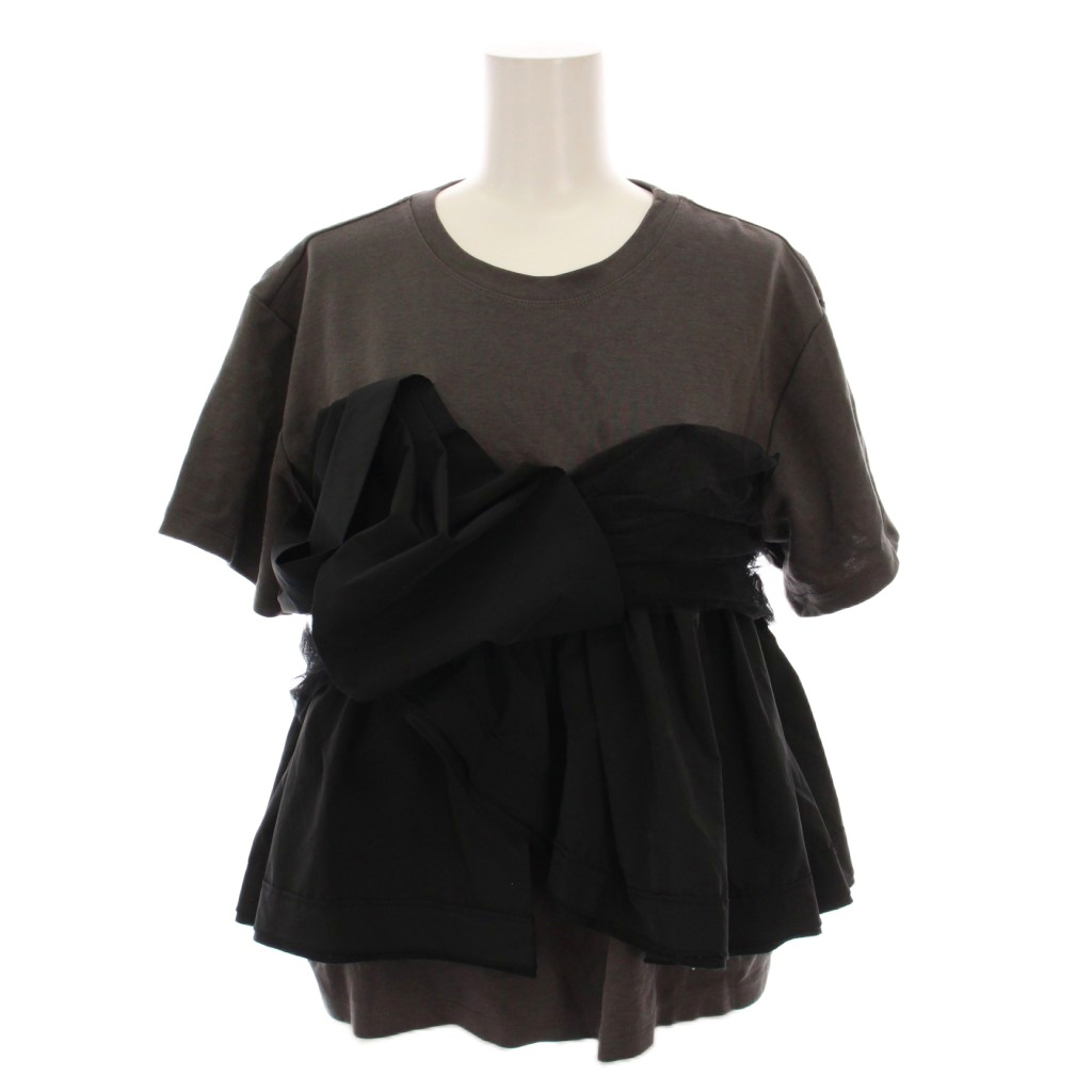 メゾンスペシャル MAISON SPECIAL 25SS Docking Twisted T-shirt 