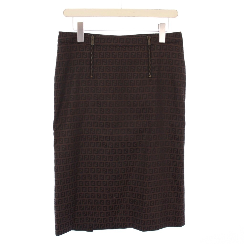FENDI ズッカ柄 タイトスカート FENDI フェンディ 42 LL ズッカ柄