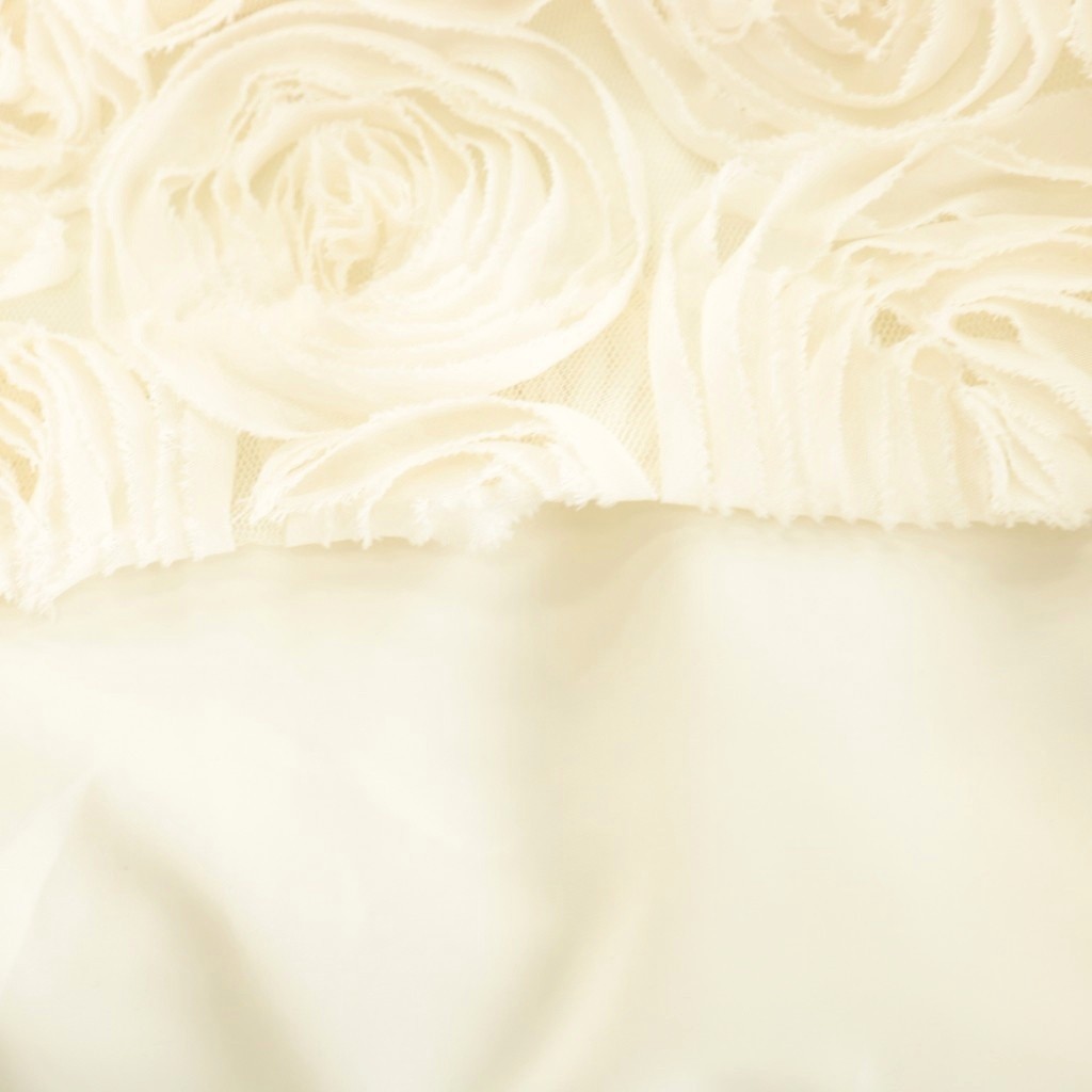 【中古】エムズグレイシー M'S GRACY 23年 フレアスカート ひざ丈 花柄 38 アイボリー GL-317115 /AN44 レディース エムズグレイシー M'S GRACY 23年 フレアスカート ひざ丈 花柄 38