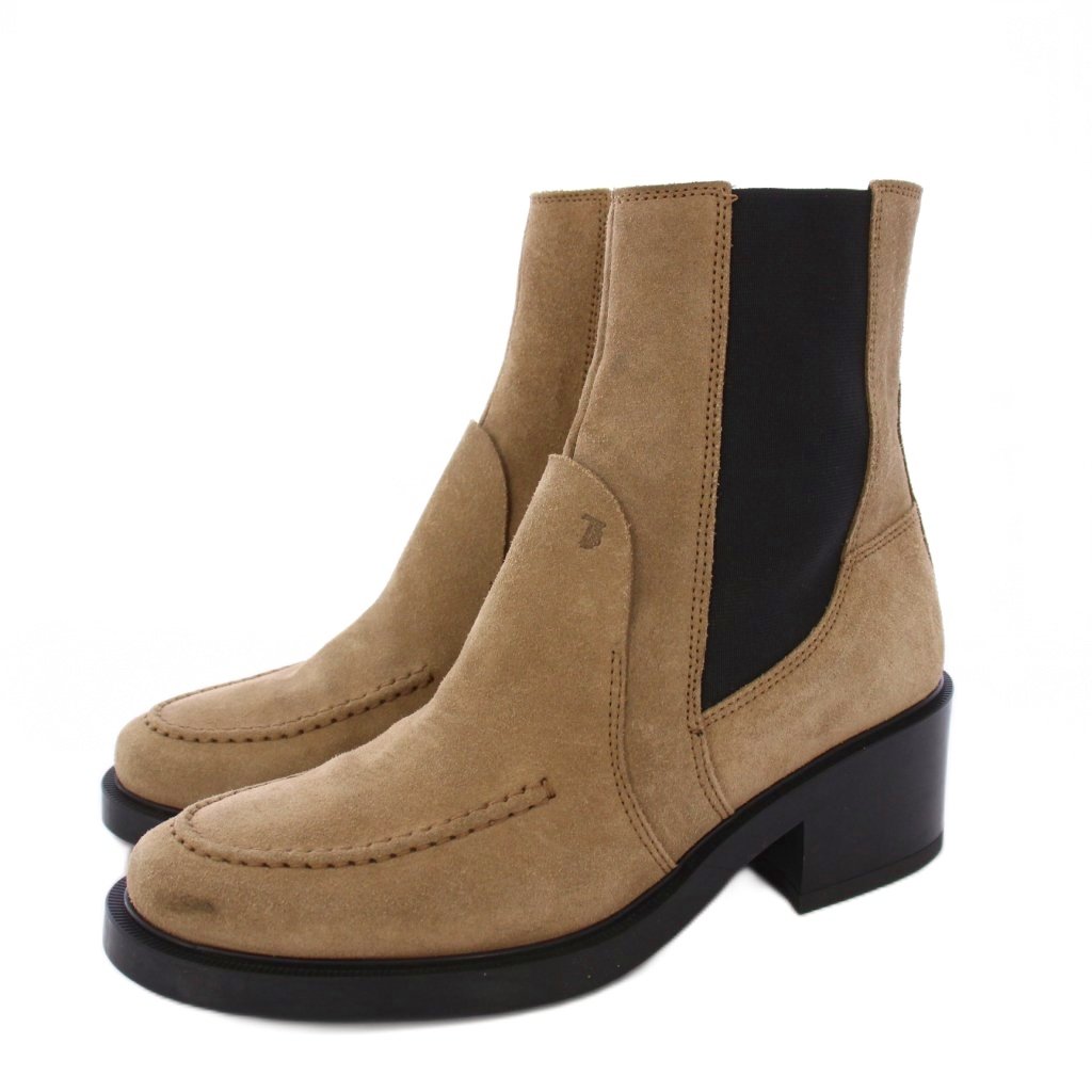 トッズ TOD'S チャンキーソール チェルシーブーツ ショートブーツ