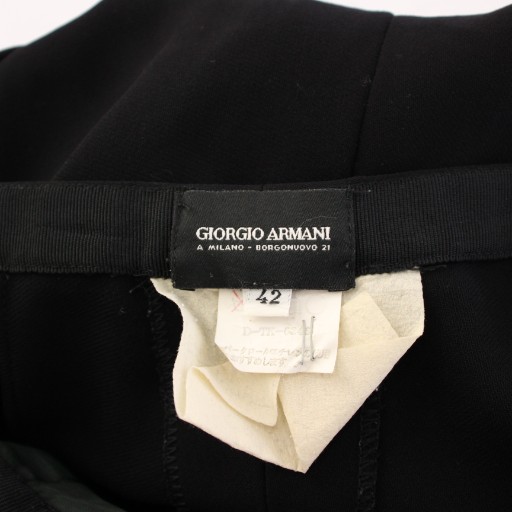 ジョルジオアルマーニ GIORGIO ARMANI ワイドパンツ スラックス ジップ