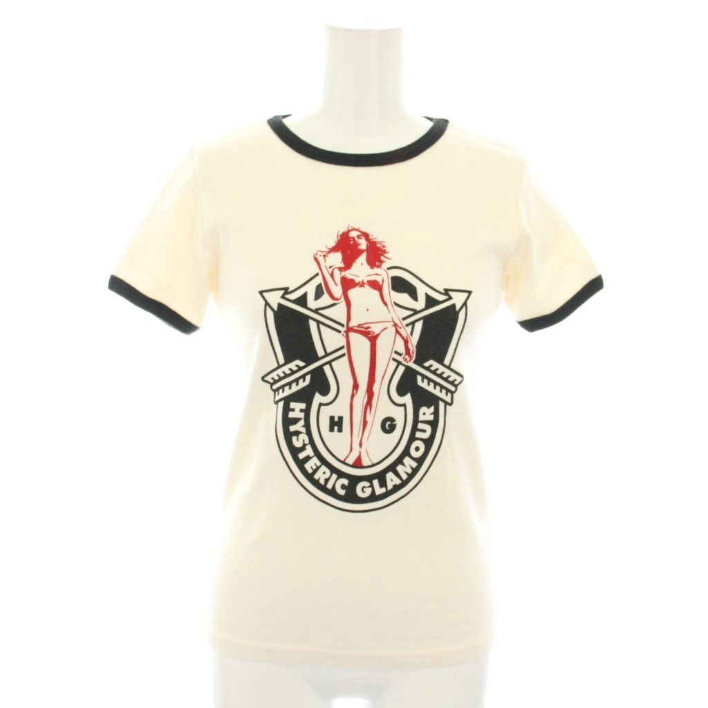 ヒステリックグラマー HYSTERIC GLAMOUR リンガーTシャツ カットソー 