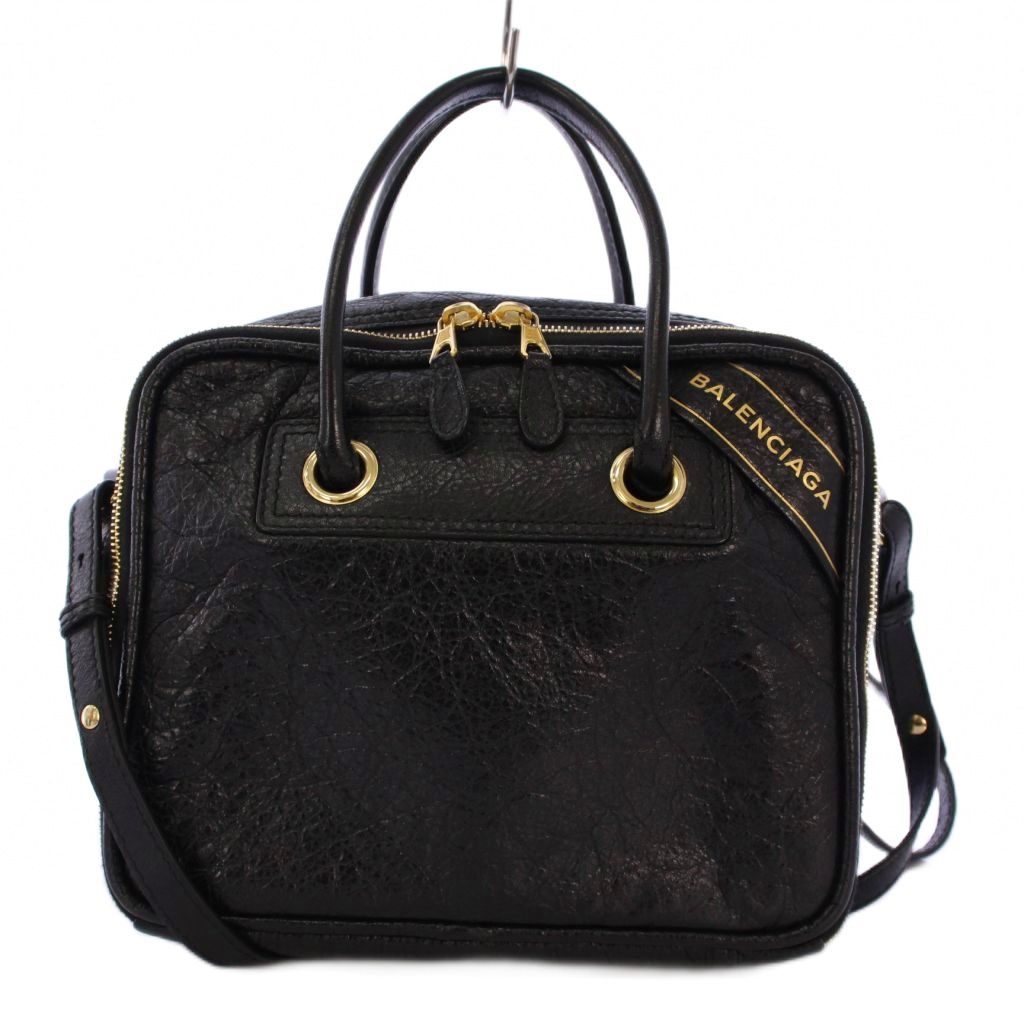 バレンシアガ BALENCIAGA ブランケット スクエアS 2WAY ハンドバッグ