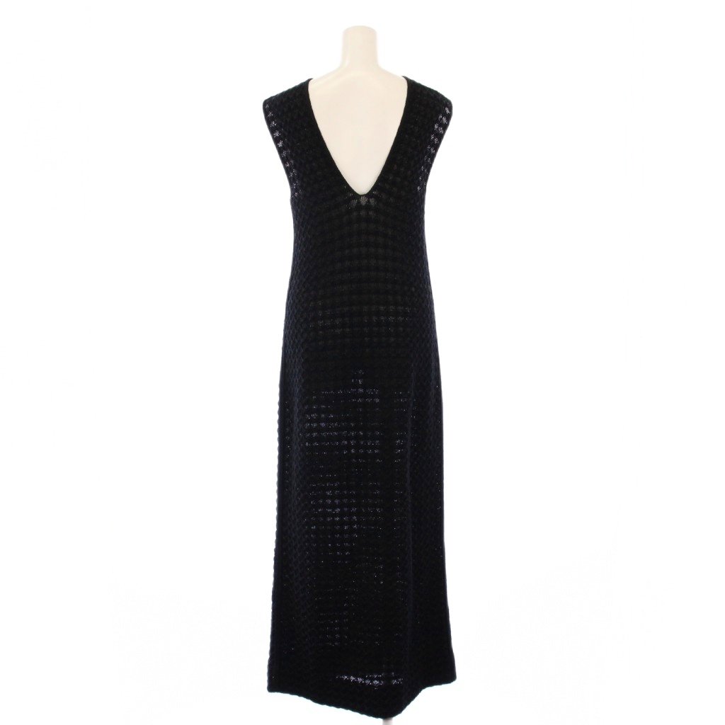 ジルサンダー JIL SANDER 24SS ノースリーブニットワンピース ロング
