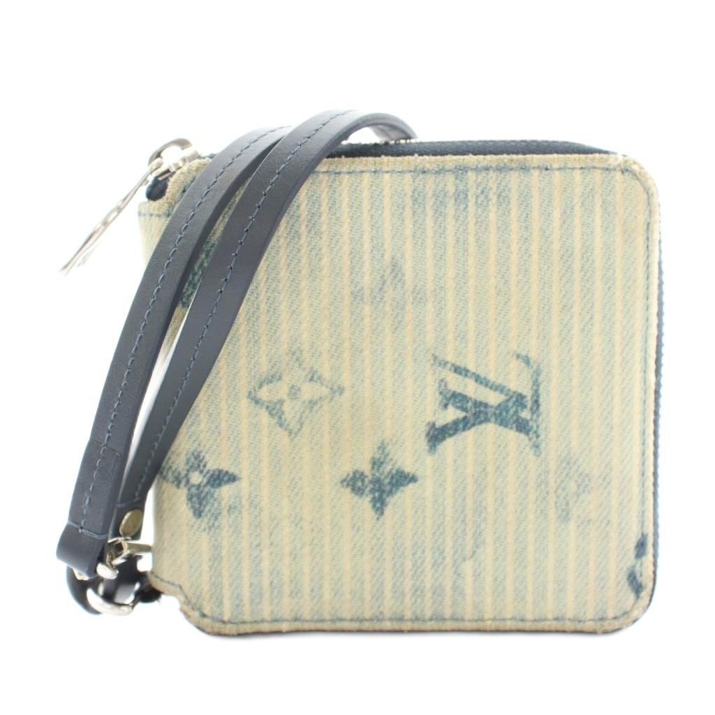 【中古】ルイヴィトン ジッピーコンパクトウォレット 財布 小銭入れ モノグラム 紺 M80461 ■OH レディース ルイヴィトン LOUIS VUITTON ジッピーコンパクトウォレット 財布 二