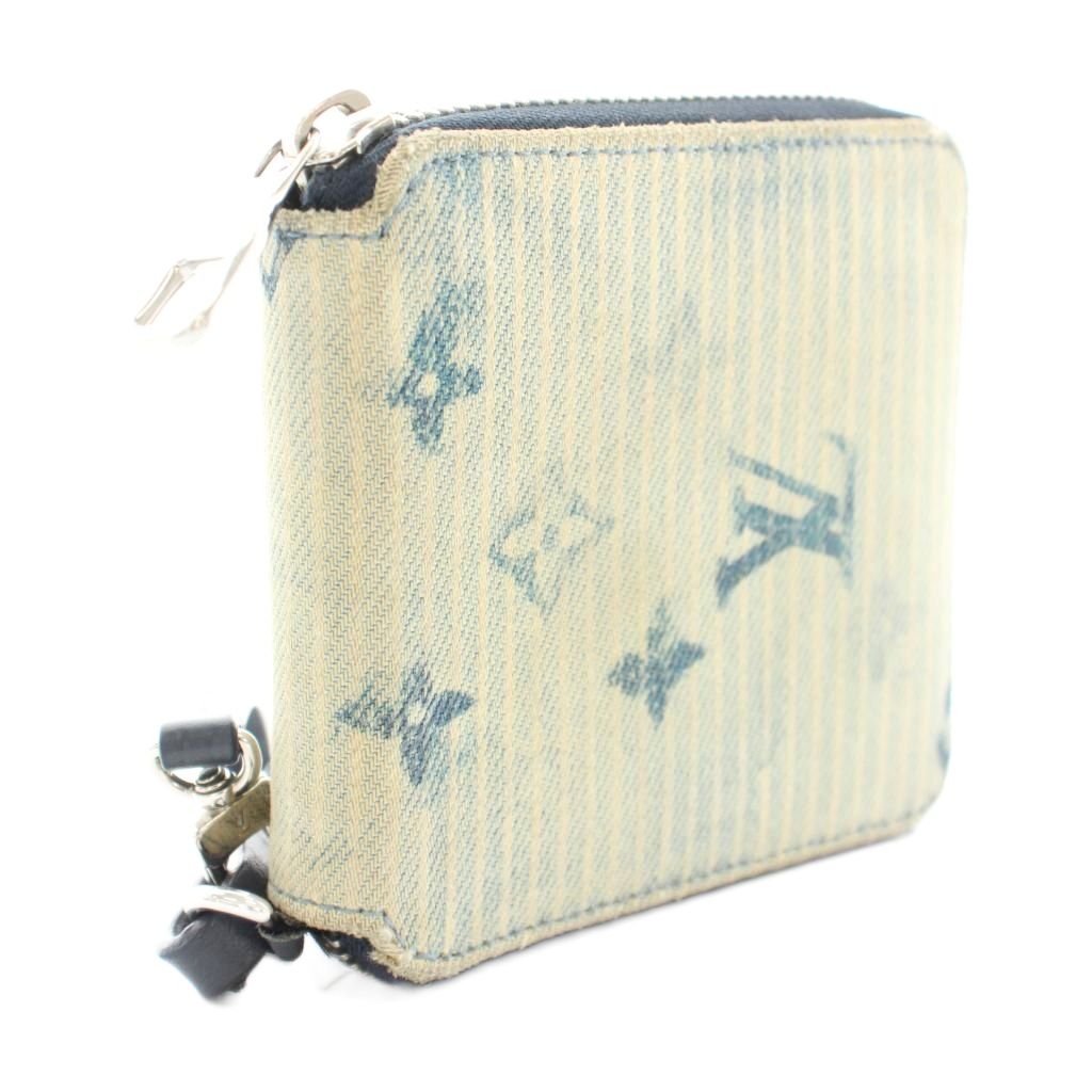 【中古】ルイヴィトン ジッピーコンパクトウォレット 財布 小銭入れ モノグラム 紺 M80461 ■OH レディース ルイヴィトン LOUIS VUITTON ジッピーコンパクトウォレット 財布 二