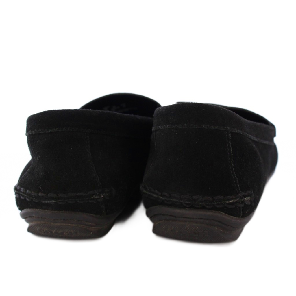 COACH 黒 スエード ドライビングシューズ　ローファー コーチ COACH ドライビングシューズ ローファー スエード 7D 黒 G5401