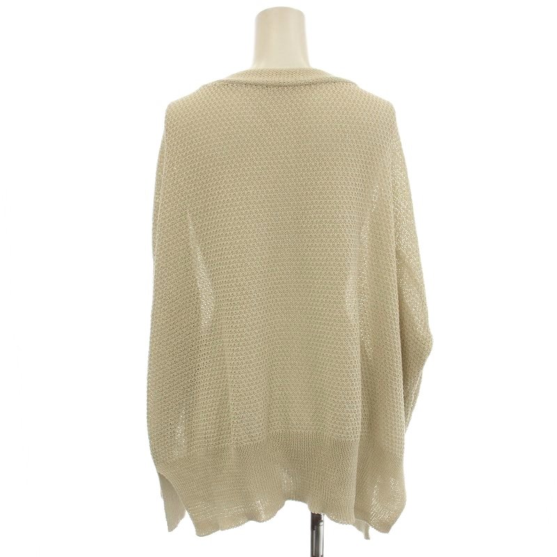 フレームワーク Framework 25SS カノコ 2WAY Back開きカーディガン