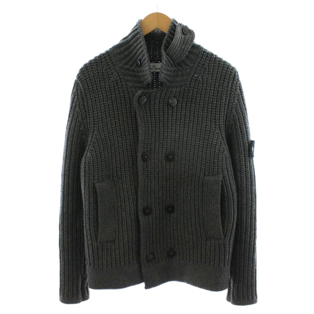 ストーンアイランド STONE ISLAND ダブルブレストニットジャケット 