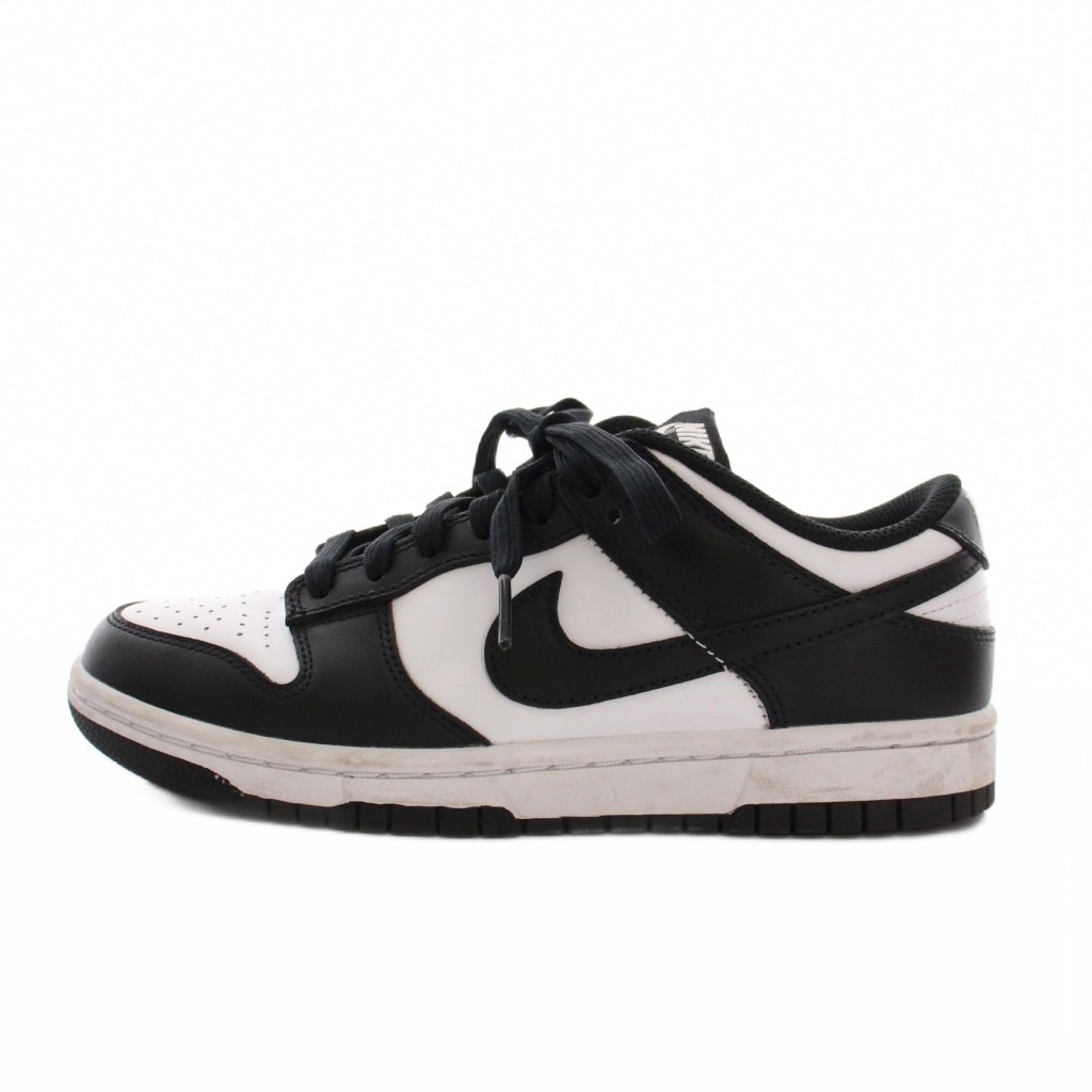 ナイキ NIKE Women's Dunk Low White Black ウィメンズ ダンク ロー ホワイト ブラック スニーカー ローカット シューズ US7 24cm 白 黒 DD1503-101 /YM レディース