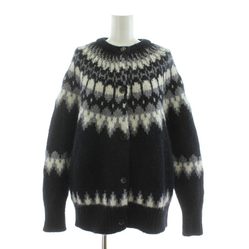 バトナー BATONER UNITED ARROWS ノルディックカーディガン ニット