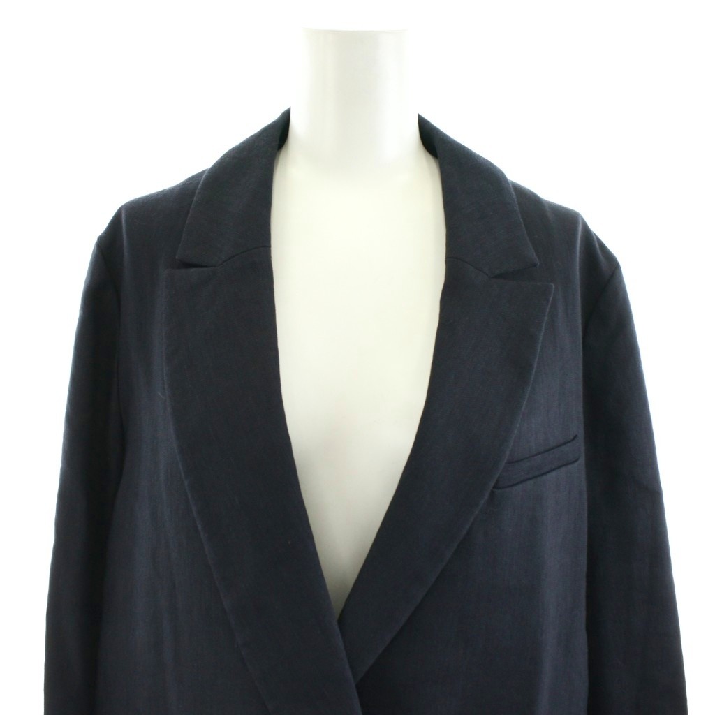 プラージュ Plage R'IAM 21SS テーラードジャケット ダブル 麻 リネン