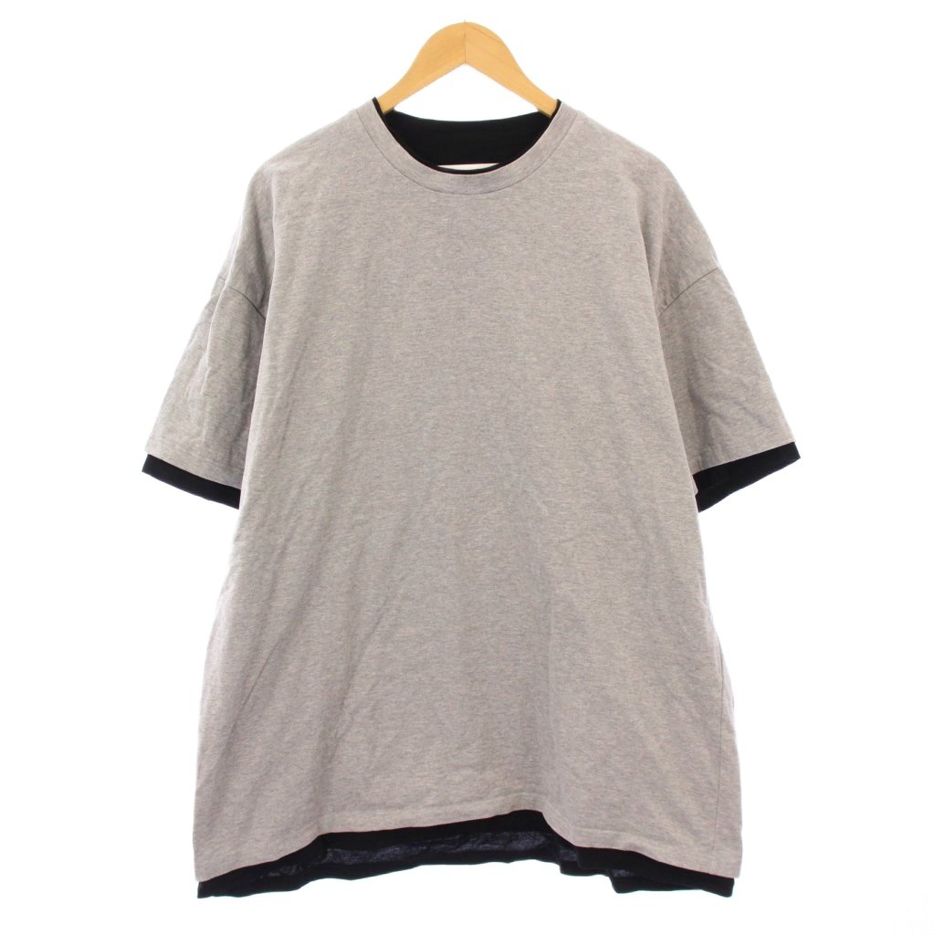 ジルサンダー JIL SANDER Double-layered T-shirt ダブルレイヤードT 