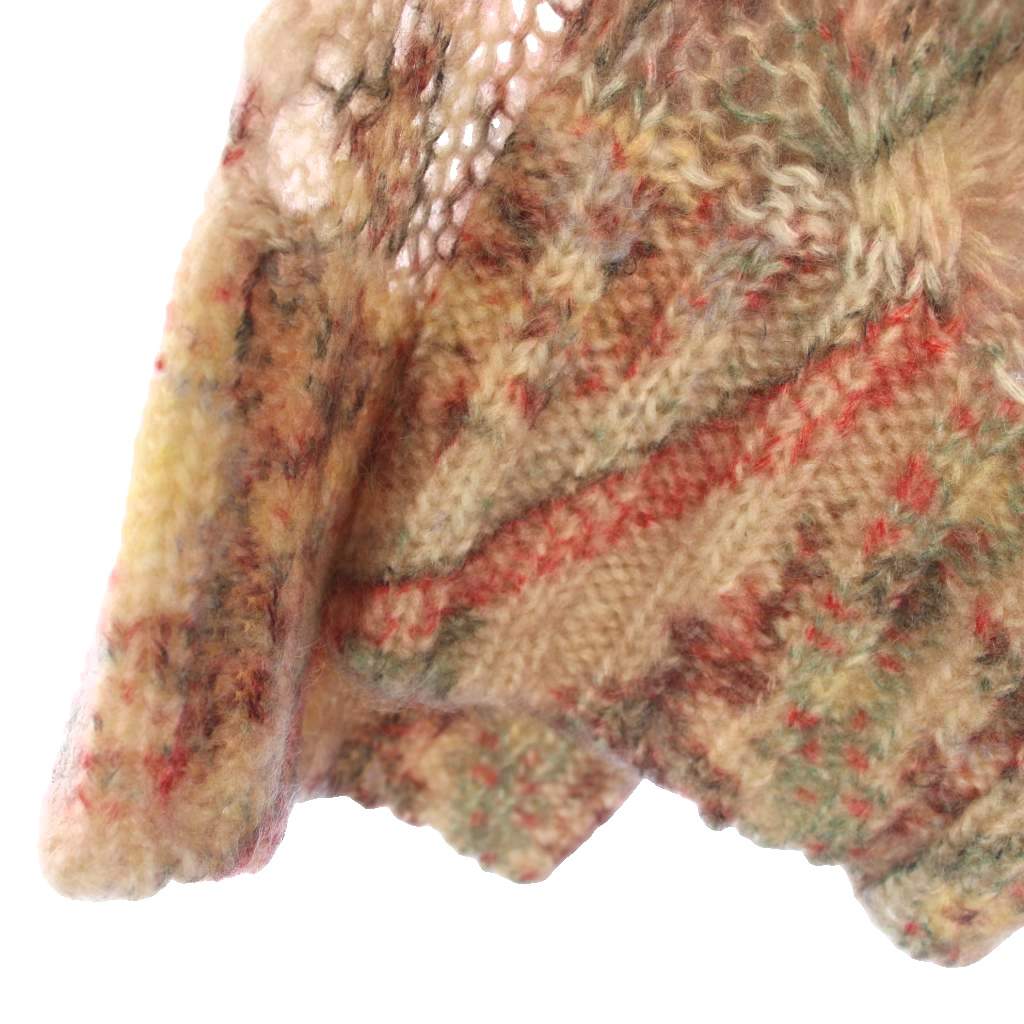 エトロ ETRO ニット セーター 長袖 ペイズリー モヘヤ シルク混 48