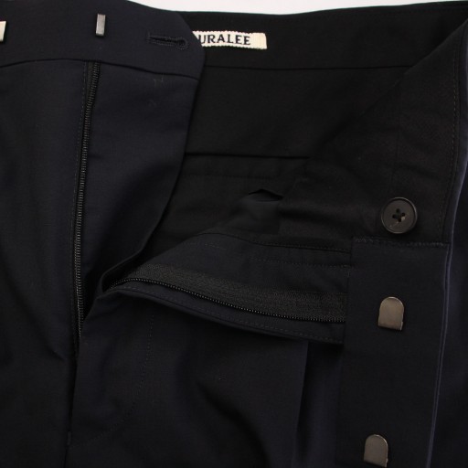 オーラリー AURALEE SUPER FINE TROPICAL WOOL SLACKS スーパー
