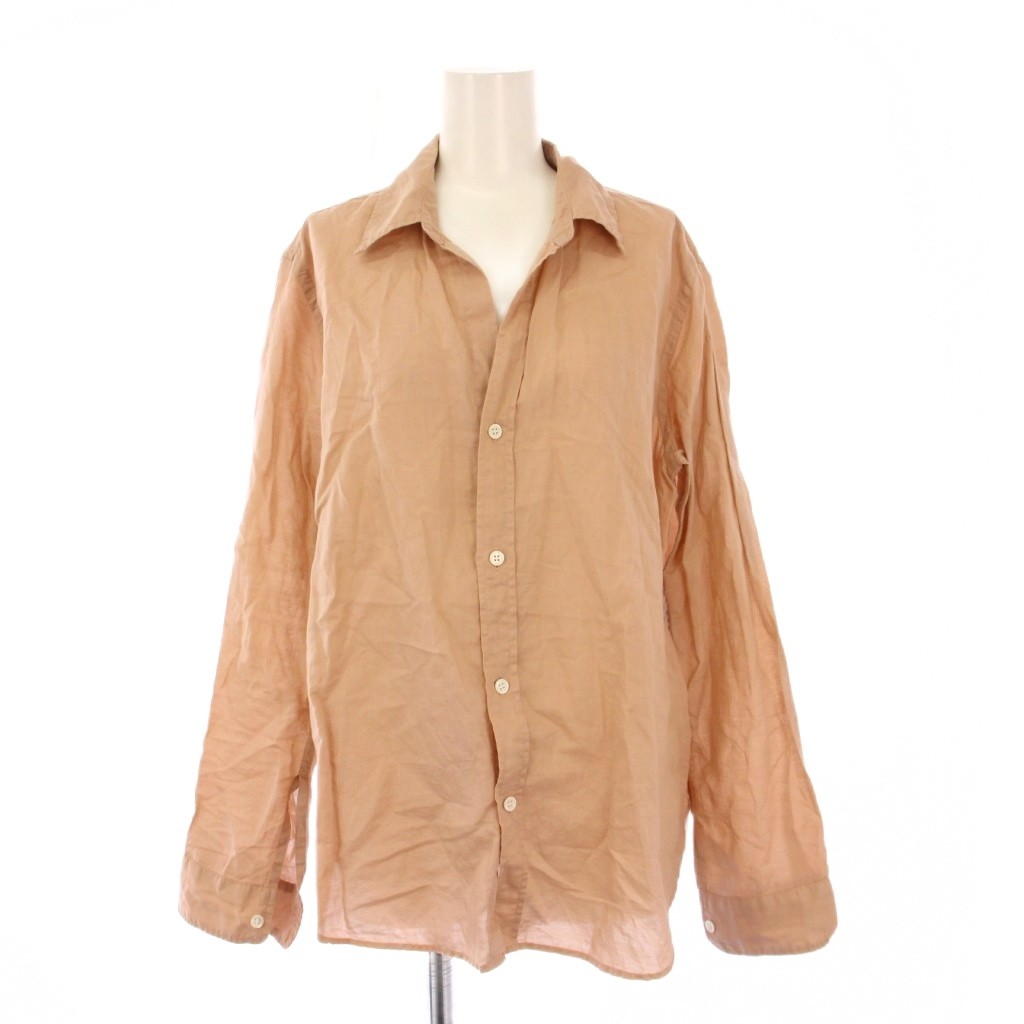 プラージュ Plage 24SS Ramie Cotton ラミーコットンシャツ ブラウス