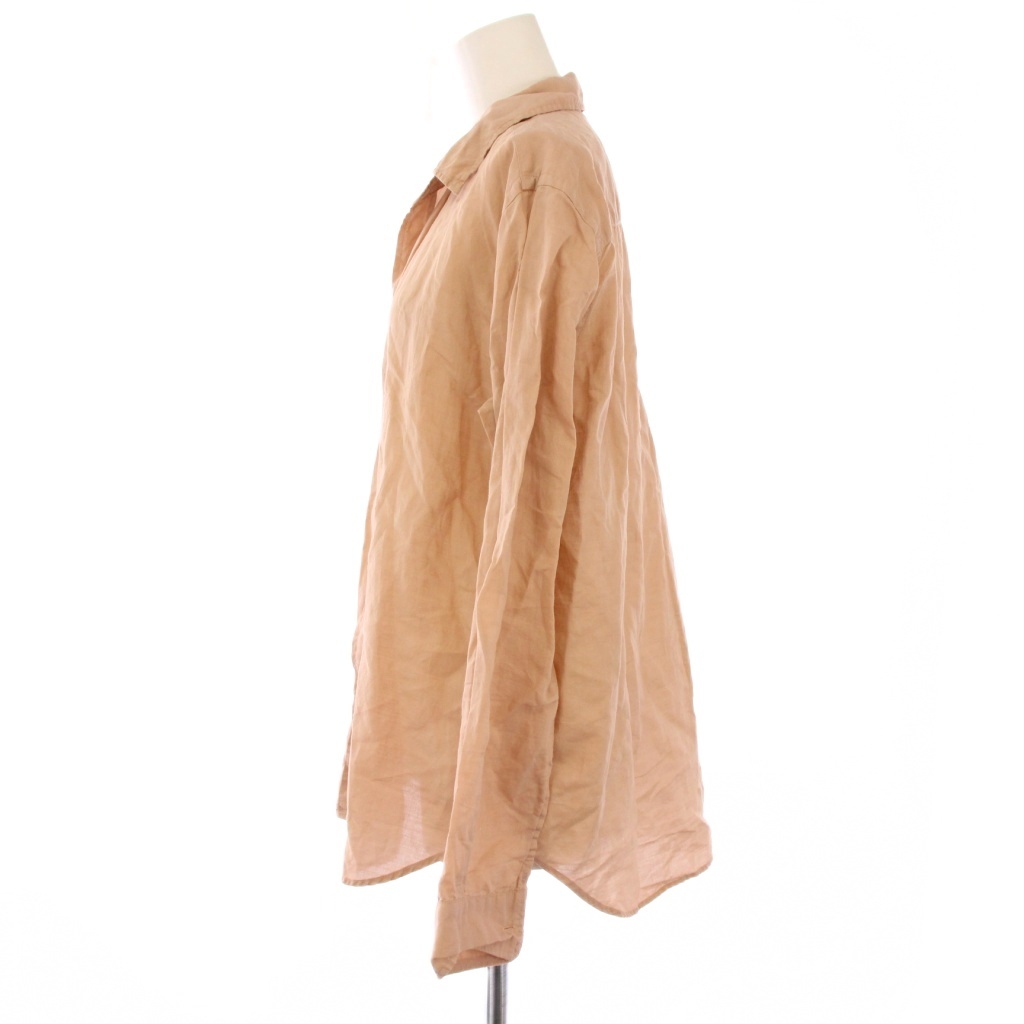 プラージュ Plage 24SS Ramie Cotton ラミーコットンシャツ ブラウス