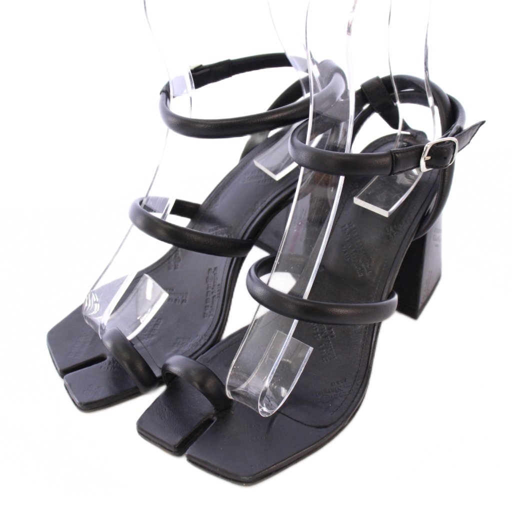 メゾンマルジェラ レザーストラップ サンダル 26cm Maison Margiela