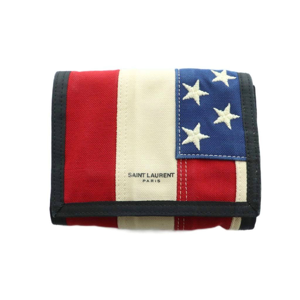 サンローラン パリ SAINT LAURENT PARIS コンパクトウォレット 三