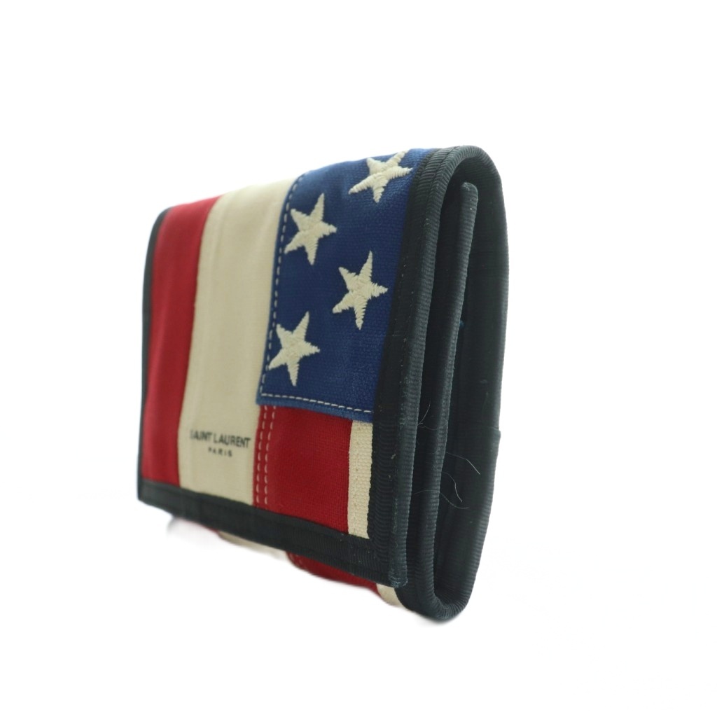 サンローラン パリ SAINT LAURENT PARIS コンパクトウォレット 三