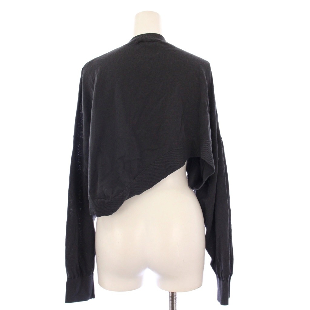 エンフォルド MICRO-MINI CARDIGAN カーディガン レディース ダークグレー 38 300HA270-0910 38 wine-king_7765400000051819