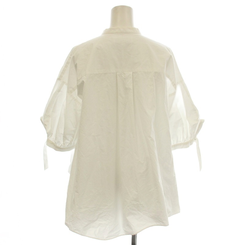 エンフォルド ENFOLD 24SS WAVE-HEM SHIRT シャツ ブラウス 半袖 