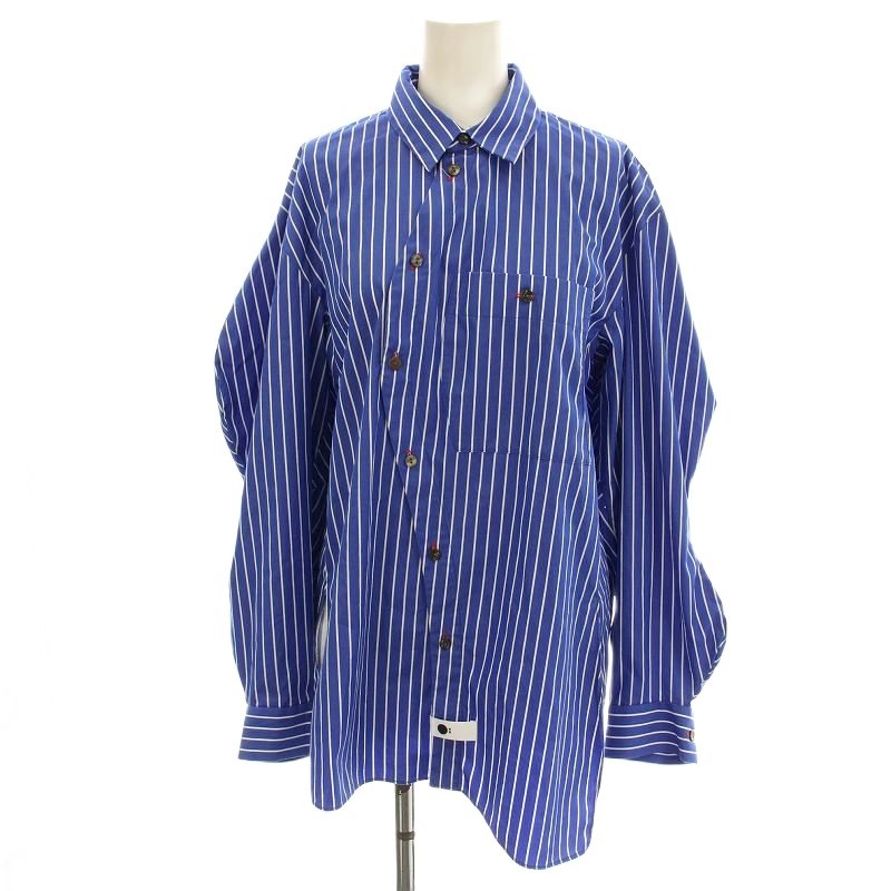 エンフォルド ENFOLD 24AW DISTORTION SHIRT シャツ ブラウス 長袖 