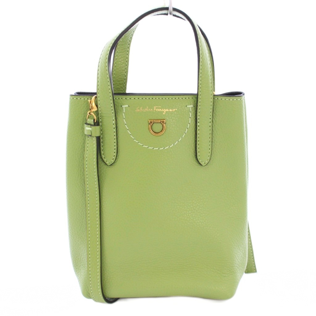 サルヴァトーレフェラガモ Salvatore Ferragamo ガンチーニ 2WAY