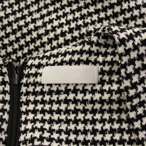 セルフォード CELFORD Aラインワンピース ひざ丈 ノースリーブ Vネック 