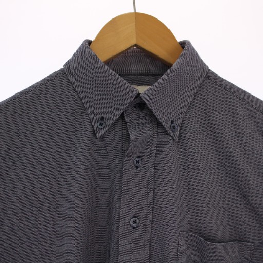 マッキントッシュ MACKINTOSH × トロッター TROTTER ポロシャツ 半袖 ボタンダウン 38 ネイビー H1M77-188-28 /BM メンズ