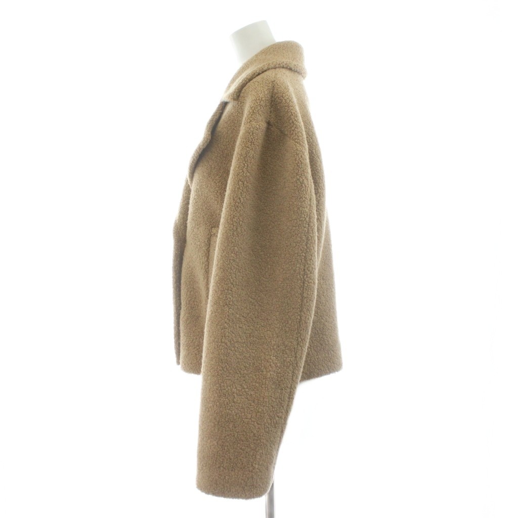 セオリー Theory 22AW TEDDY FLEECE FAUX FUR PEACOAT ピーコート P