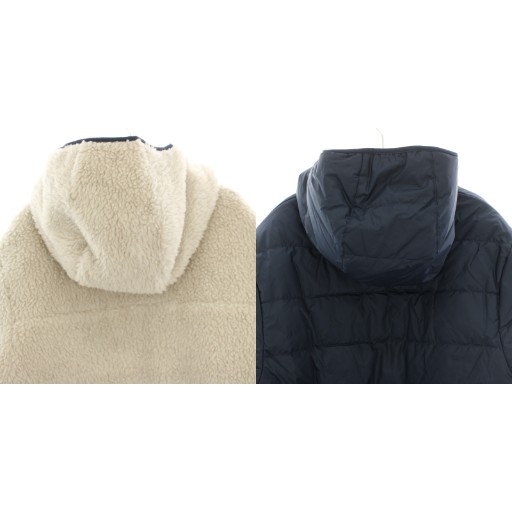 パタゴニア Patagonia 23AW キッズリバーシブルレディフレディフーディ Kid's Reversible Ready Freddy Hoody リバーシブルジャケット アウター XXL 16-18 アイボリー 紺 ネイビー 68095FA23 /YT キッズ