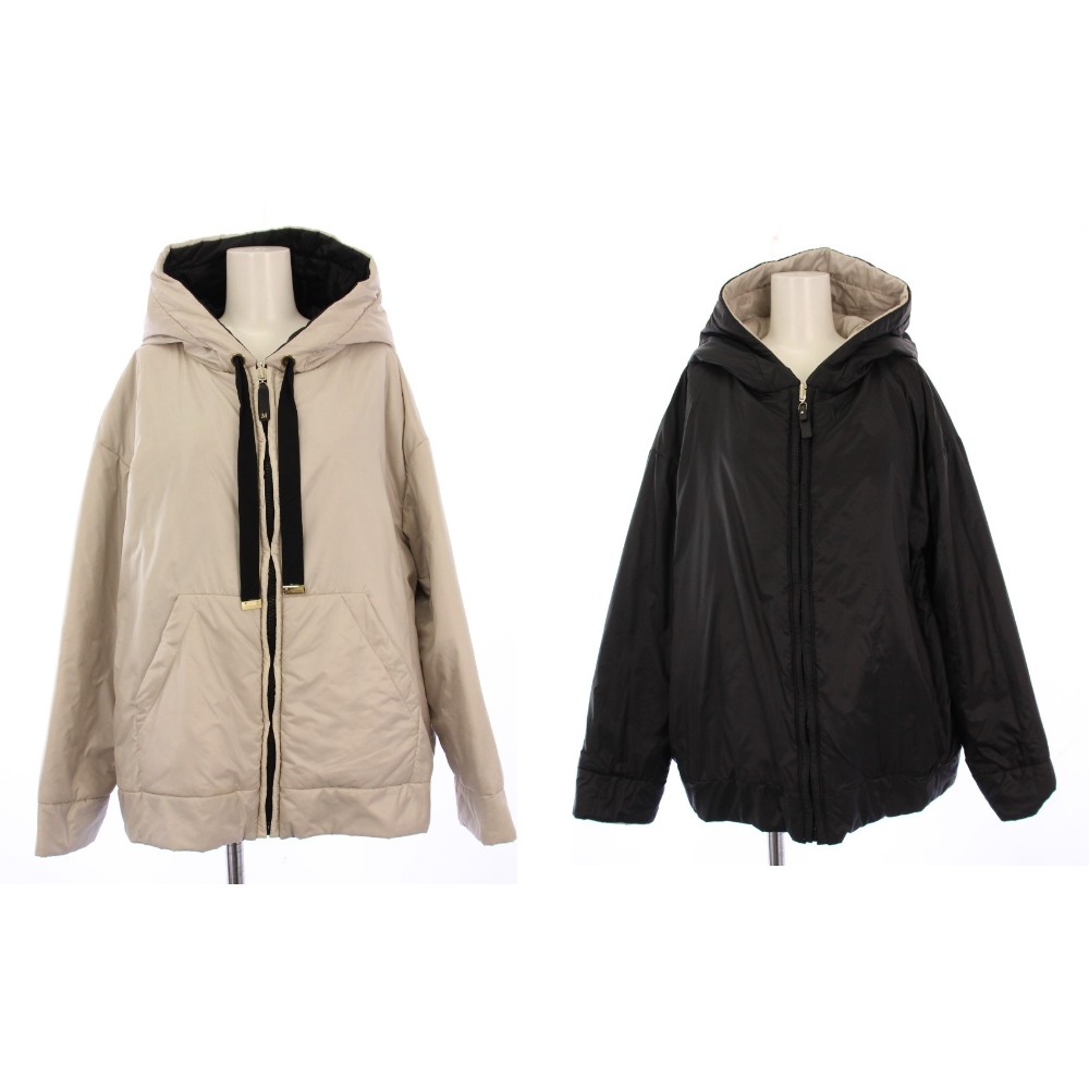 マックスマーラ MAX MARA THE Cube. CAMELUXE リバーシブル 中綿 