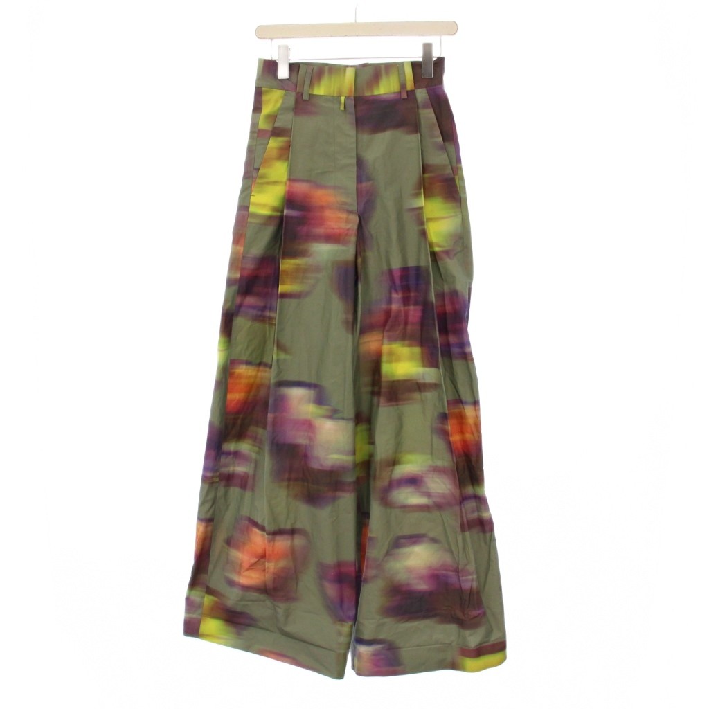 ドリスヴァンノッテン DRIES VAN NOTEN 22SS ワイドパンツ ハイ 