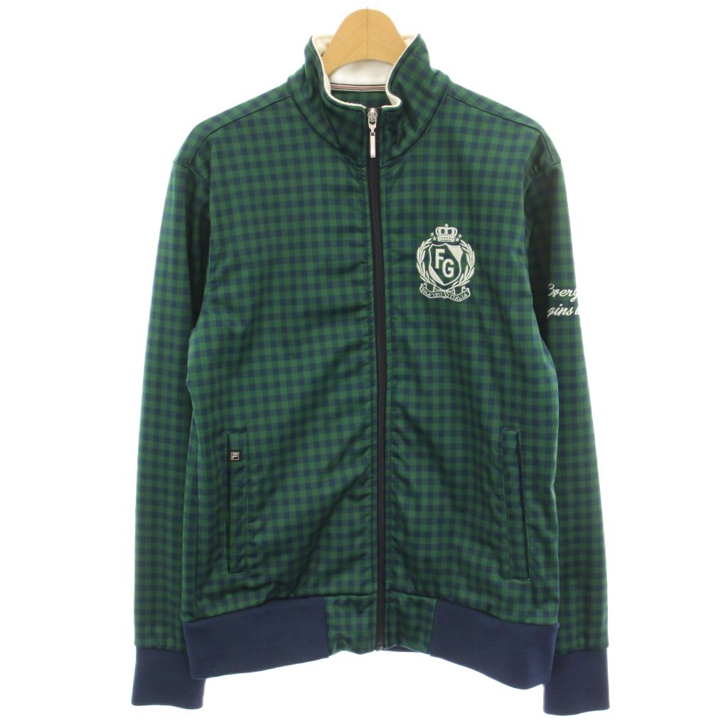 フィラ FILA GOLF ジャケット ブルゾン ゴルフウェア ギンガムチェック