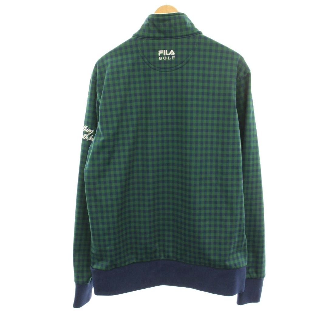 フィラ FILA GOLF ジャケット ブルゾン ゴルフウェア ギンガムチェック