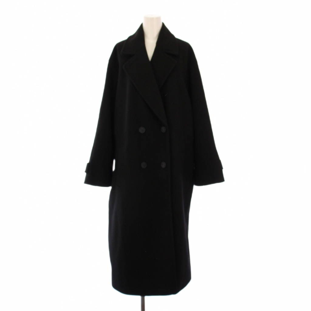 <美品>TAGLIATORE DAAN ネイビー ダブルチェスターコート 44 未使用品】ダブルチェスターコート 美品>TAGLIATORE DAAN ネイビー