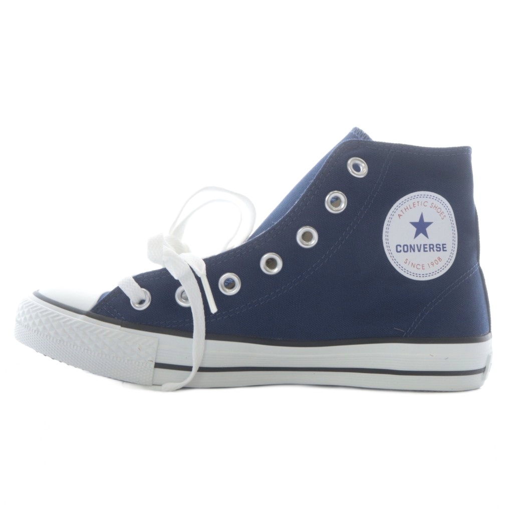 未使用品 コンバース CONVERSE スニーカー ネクスター110 hi NEXTAR110 HI スニーカー 24.5cm 紺 ネイビー 32765015 /SR レディース